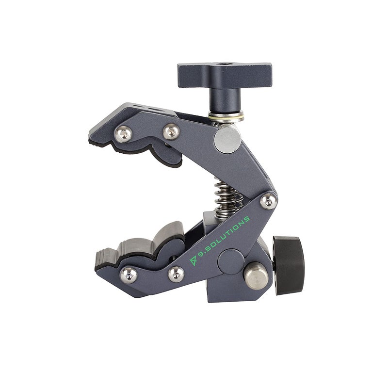 9.Solutions Savior Clamp With Socket, Articulated Jaws, Hexagonal Socket for 5/8" Pins, Max Load: 66lbs, 9.XS1005B, fit firmly onto any oddly shaped object - Image 1
